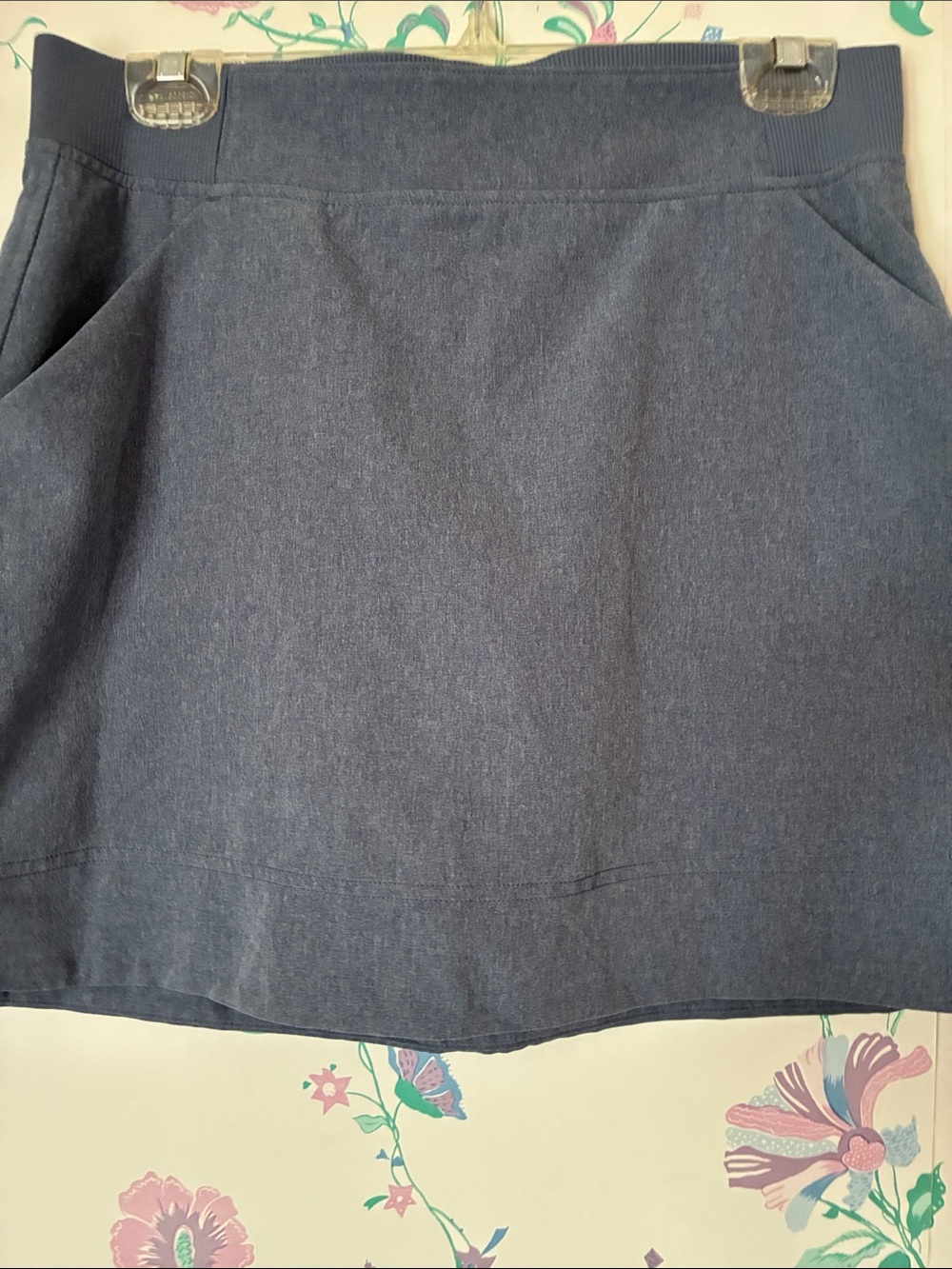 Slate gray Skort for women